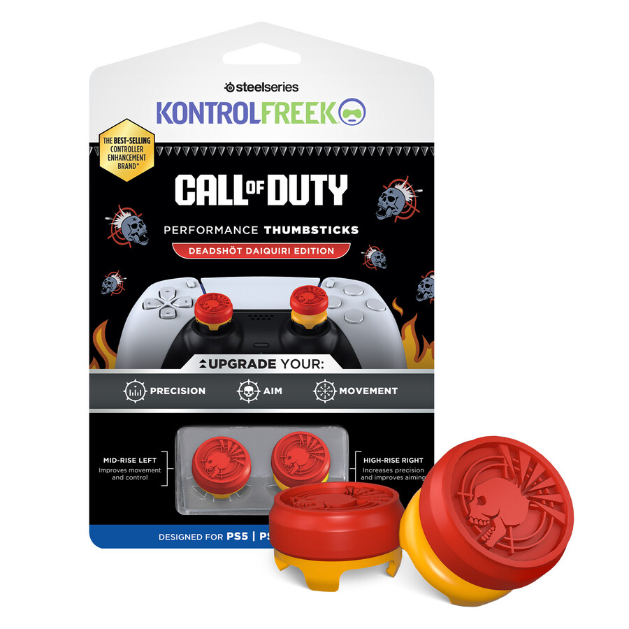 kontrolfreek call of duty performance thumbsticks ps5 - deadshot daiquiri edition