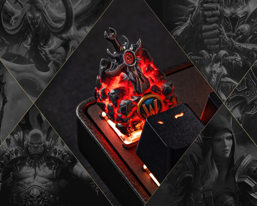 artisan keycap world of warcraft edition