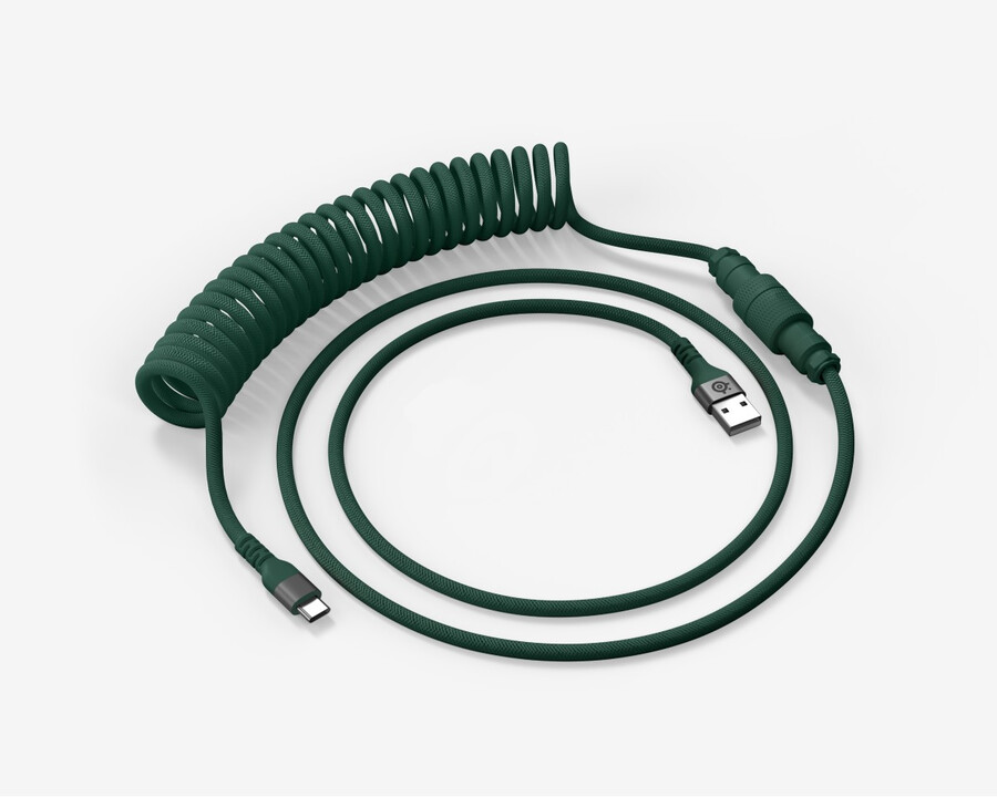coiled cable pine green