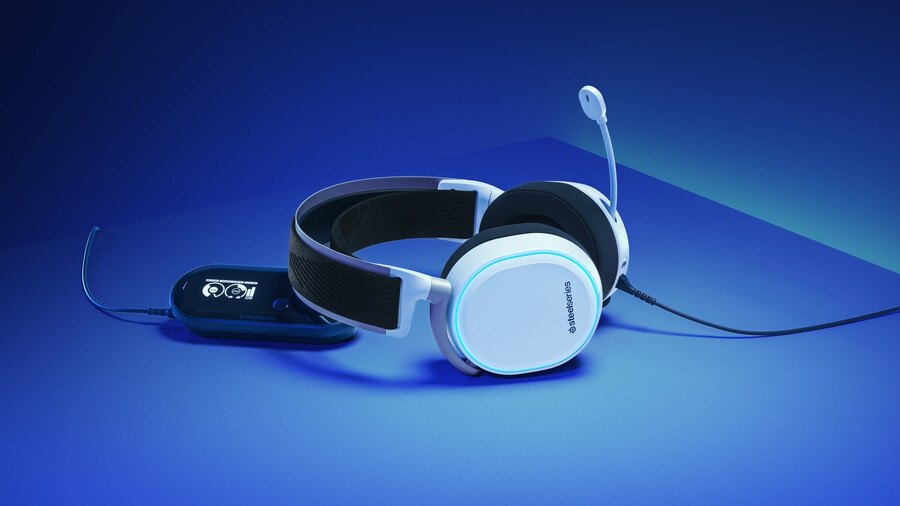 arctis pro gamedac white