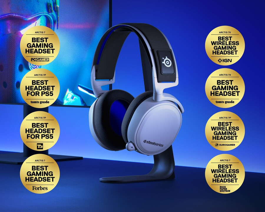 arctis 7p white
